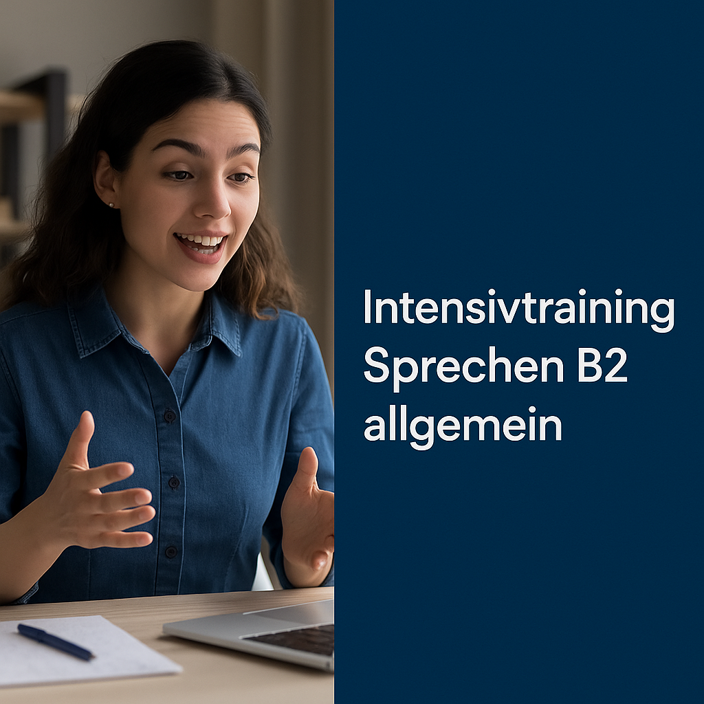 Intensivtraining Sprechen TELC B2 allgemein