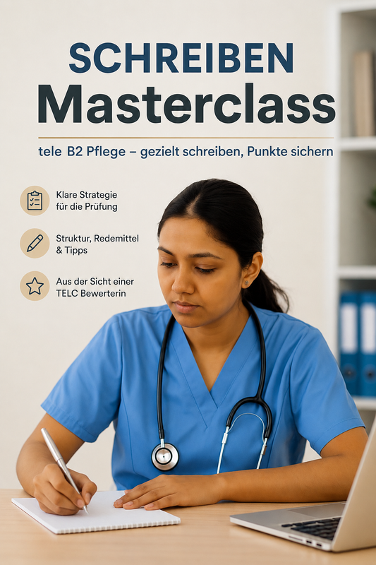 TELC B2 Pflege – Schreiben Masterclass